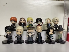 10cm 12pcs/set Harry Potter Cosplay Cartoon Character Model Toy Anime PVC Figure