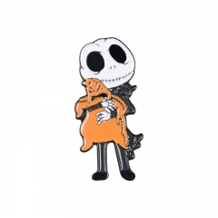 The Nightmare Before Christmas Anime Alloy Pin Brooch