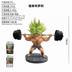 16cm GK Dragon Ball Z Broli Anime PVC Figure Toy Doll