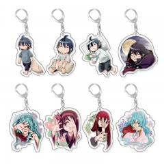 8 Styles Tsukimichi: Moonlit Fantasy Cartoon Anime Acrylic Keychain