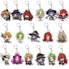 22 Styles Mushoku Tensei: Jobless Reincarnation Cartoon Anime Acrylic Keychain