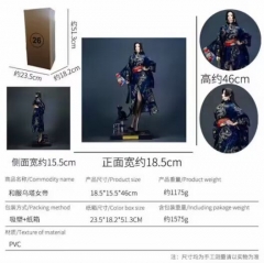 46cm One Piece Boa·Hancock PVC Anime Big Figure Toy