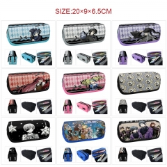 10 Styles Kuroshitsuji/Black Butler Cartoon PU Zipper Anime Pencil Bag