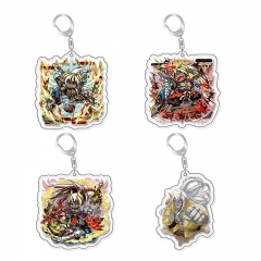 4 Styles Re:Monster Cartoon Anime Acrylic Keychain