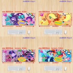 （80x30x0.3）5 Styles My Little Pony Cartoon Anime Mouse Pad