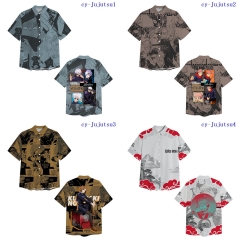 5 Styles Jujutsu Kaisen Cartoon Pattern Anime T Shirt