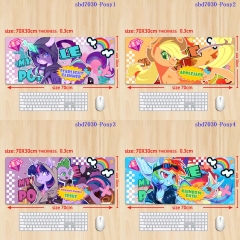 （70x30x0.3）5 Styles My Little Pony Cartoon Anime Mouse Pad