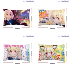 40X60CM 5 Styles The Foolish Angel Dances with the Devil Cartoon Square Anime Pillow Case