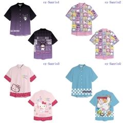 5 Styles Sanrio Cartoon Pattern Anime T Shirt