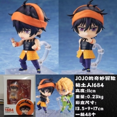 11CM Nendoroid JoJo's Bizarre Adventure 1684# Narancia Ghirga Cartoon Anime PVC Figure Toy