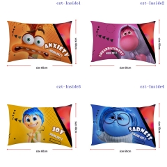 40X60CM 6 Styles Inside Out Cartoon Square Anime Pillow Case