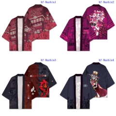 5 Styles Hazbin Hotel Cosplay Anime Kimono T-shirt