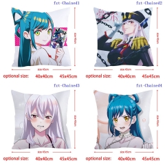 2 Sizes 8 Styles Chained Soldier Cartoon Square Anime Pillow Case