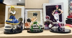 3 Styles 18cm HUNTER×HUNTER Kurapika and Hisoka and GON·FREECSS Anime PVC Figures