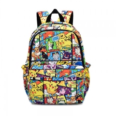 Pokemon Cartoon Pattern Anime Backpack Bag