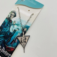 2 Styles Harry Potter Cartoon Anime Alloy Necklace/Keychain