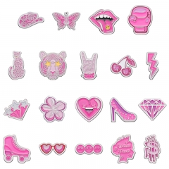 19 Styles Barbie Pink Anime Alloy Pin Brooch