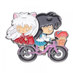 Inuyasha Cartoon Pin Anime Alloy Brooch