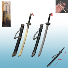 2 Styles 16CM Tomb Notes  Cartoon Cosplay Anime Sword Weapon