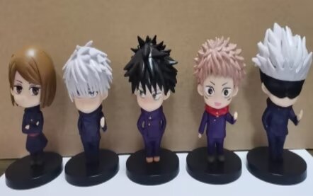 5PCS/SET 6cm Jujutsu Kaisen Cartoon Anime PVC Figure