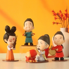 7 Styles Genuine The Tang Dynasty Ceremony Elegant Music Anime PVC Figures