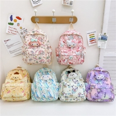 6 Styles Sanrio Melody kitty Cinnamoroll Kuromi Anime Backpack Bag