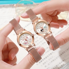 4 Styles Sanrio Melody kitty Cinnamoroll Kuromi Anime Wrist Watch
