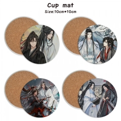 14 Styles Mo Dao Zu Shi Cartoon Ceramics Cup Mat Anime Coaster