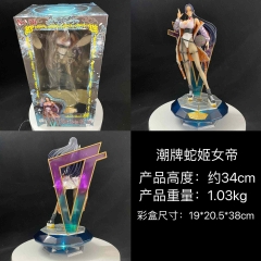 34CM One Piece Boa·Hancock Cartoon PVC Anime Figure Toy