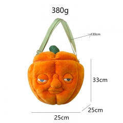 Delicious in Dungeon/Dungeon Meshi The pumpkin Anime Plush Satchel Shoulder Bag