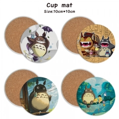 28 Styles My Neighbor Totoro Cartoon Ceramics Cup Mat Anime Coaster