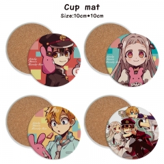 14 Styles Toilet-Bound Hanako-kun Cartoon Ceramics Cup Mat Anime Coaster