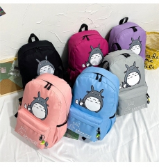 6 Styles My Neighbor Totoro Cartoon Pattern Anime Backpack Bag