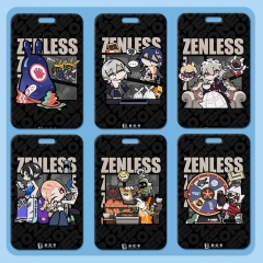 10 Styles Zenless Zone Zero Caroon Anime Lanyard Card Holder