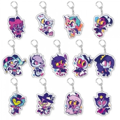 15 Styles Hazbin Hotel Cartoon Acrylic Anime Keychain