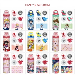 9 Styles 350ML Pretty Soldier Sailor Moon Cartoon Pattern 304 Stainless Steel Anime Thermos Cup/Vacuum Cup