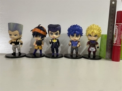 5PCS/SET 11CM JoJo's Bizarre Adventure Cartoon Anime PVC Figure