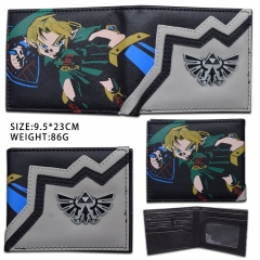 The Legend Of Zelda Coin Purse PU Anime Short Wallet