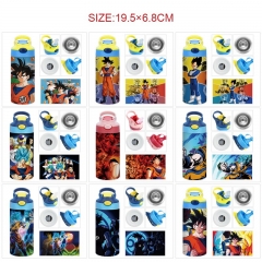 14 Styles 350ML Dragon Ball Z Cartoon Pattern 304 Stainless Steel Anime Thermos Cup/Vacuum Cup