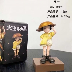 12CM Tombstone for Fireflies Cartoon Anime PVC Figure Toys