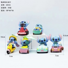 10CM 6PCS/SET Lilo & Stitch Cartoon Anime PVC Figure