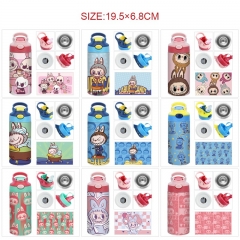 11 Styles 350ML LABUBU Cartoon Pattern 304 Stainless Steel Anime Thermos Cup/Vacuum Cup