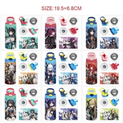 18 Styles 350ML Honkai: Star Rail Cartoon Pattern 304 Stainless Steel Anime Thermos Cup/Vacuum Cup