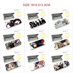 10 Styles Tokyo Ghoul Cartoon Anime PU Glasses Case