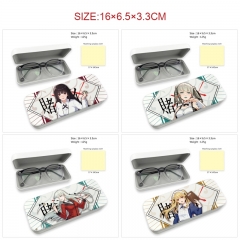 7 Styles Kakegurui Compulsive Gambler Cartoon Anime PU Glasses Case