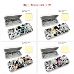 7 Styles Blue Lock Cartoon Anime PU Glasses Case