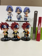 6PCS/SET 11CM SK∞/SK8 the Infinity Cartoon Anime PVC Figure