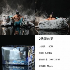 12CM One Piece Law Snow Leopard Anime PVC Figure