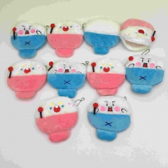 10PCS/SET 12CM Cute Cartoon Anime Plush Bag