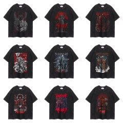 13 Styles Berserk Cartoon Character Anime Cotton T Shirt